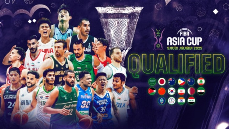 8月在沙特举办！FIBA官网：男篮亚洲杯抽签仪式将在下月8号举行
